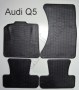 4+4 Alfombrillas coche Audi Q5 Goma y Premium negro